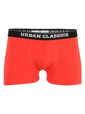 Boksar URBAN CLASSICS TB4503 NICOLAUS AOP/TREEGREEN/POPRED