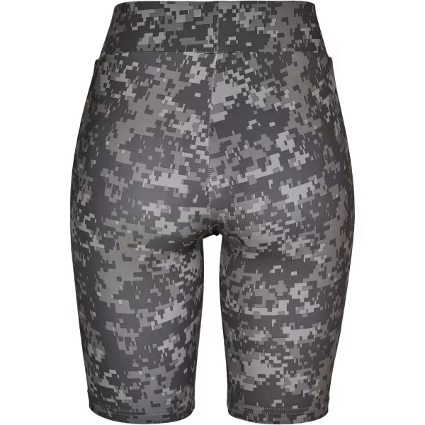  Ženske kratke hlače URBAN CLASSICS TB3423 TEMNA DIGITALNA CAMO 
