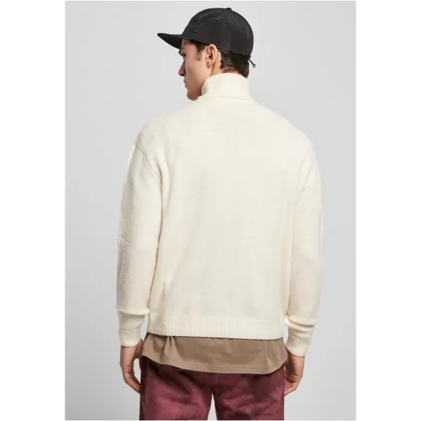  Moški pulover URBAN CLASSICS TB4496 BELA/PESEK 