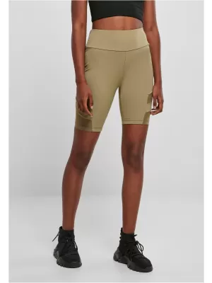 Ženske kratke hlače URBAN CLASSICS TB4354 KHAKI