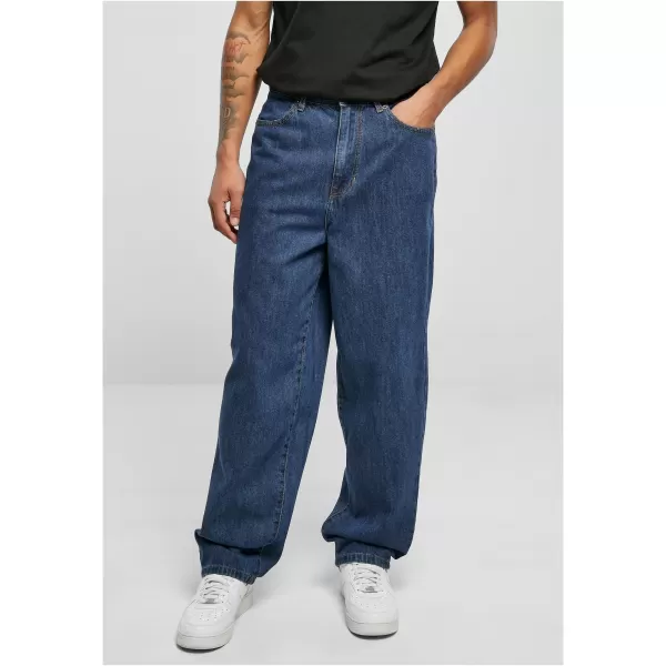  Kavbojke URBAN CLASSICS TB4461 MID INDIGO JE OPRAL 