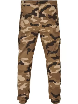 Hlače URBAN CLASSICS TB3137 TEMNO ZEMELJSKO CAMO