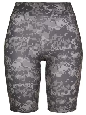 Ženske kratke hlače URBAN CLASSICS TB3423 TEMNA DIGITALNA CAMO