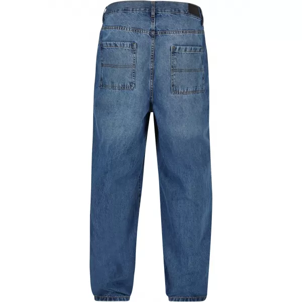  Kavbojke URBAN CLASSICS TB4461 SREDNJA GLOBOKO MODRA 