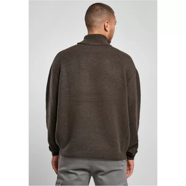  Moški pulover URBAN CLASSICS TB4496 ČRNA PTICA 