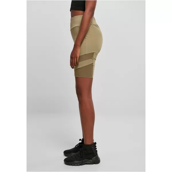  Ženske kratke hlače URBAN CLASSICS TB4354 KHAKI 