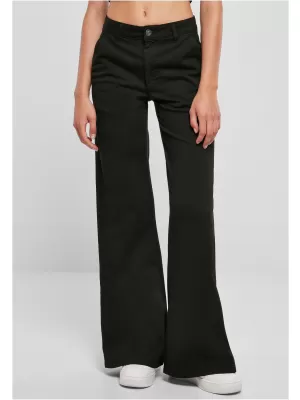 Ženske hlače URBAN CLASSICS TB5453 ČRN