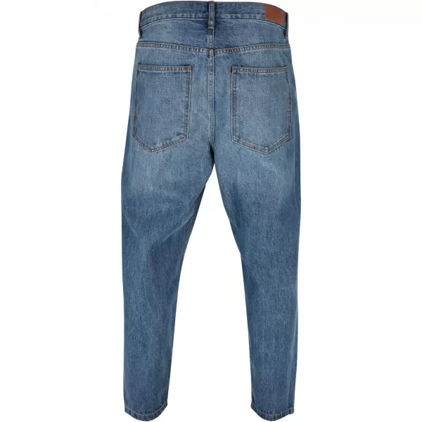  Kavbojke URBAN CLASSICS TB5591 SREDNJA GLOBOKO MODRA 