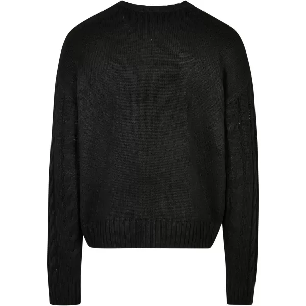  Moški pulover URBAN CLASSICS TB5512 ČRN 