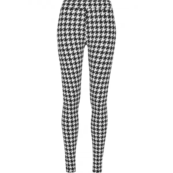  Gamaše URBAN CLASSICS TB4771 BLACK HOUNDSTOOTH 