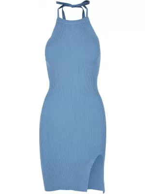 Obleka URBAN CLASSICS TB5494 HORIZON BLUE