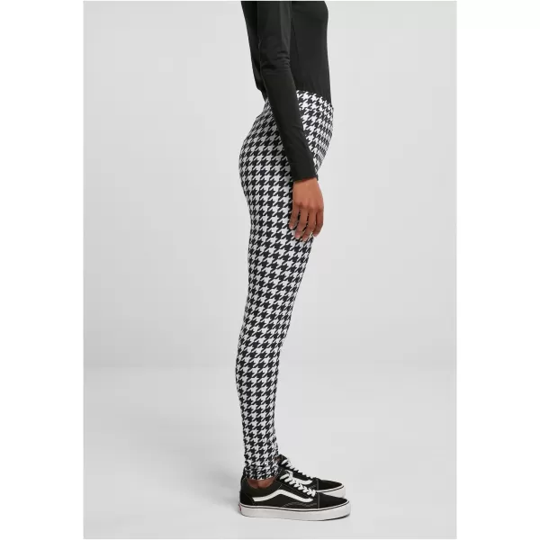  Gamaše URBAN CLASSICS TB4771 BLACK HOUNDSTOOTH 
