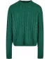 Moški pulover URBAN CLASSICS TB5512 ZELENO
