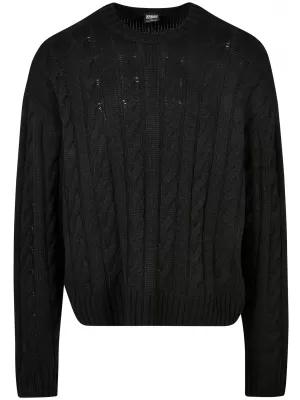 Moški pulover URBAN CLASSICS TB5512 ČRN