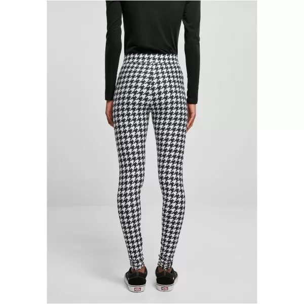  Gamaše URBAN CLASSICS TB4771 BLACK HOUNDSTOOTH 