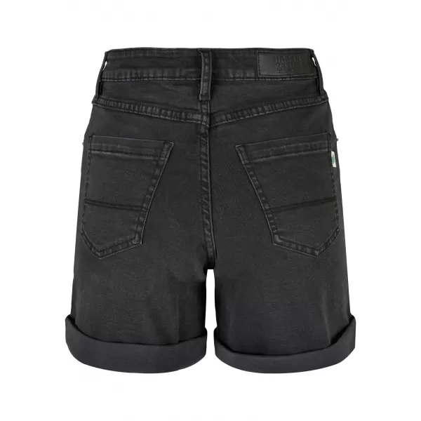  Ženske kratke hlače URBAN CLASSICS TB4796 ČRNO OPRANO 