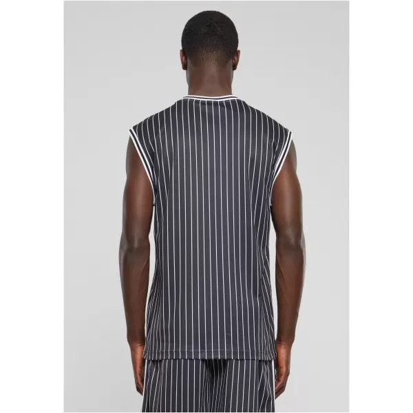 Tank Top URBAN CLASSICS TB6679 ČRNA/BELA 