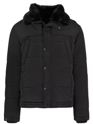 Moška jakna URBAN CLASSICS TB7259 ČRNA