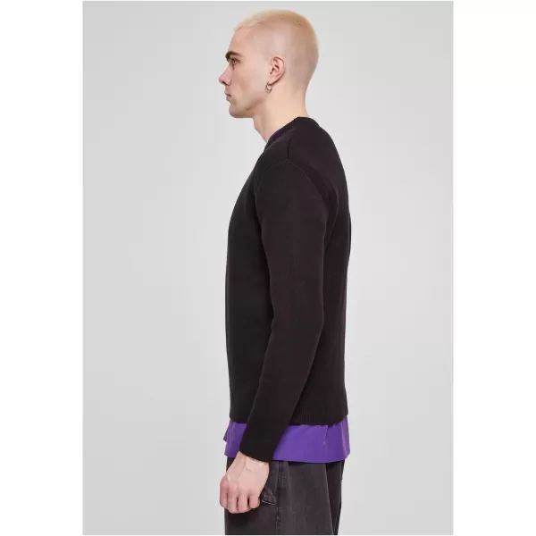  Moški pulover URBAN CLASSICS TB6336 ČRN 