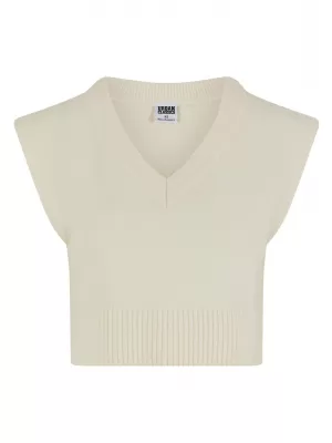 Ženski pulover URBAN CLASSICS TB7460 BELA/PEŠČENA