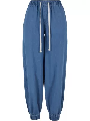 Ženske hlače URBAN CLASSICS TB6816 SKYBLUE OPRAN