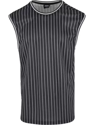 Tank Top URBAN CLASSICS TB6679 ČRNA/BELA