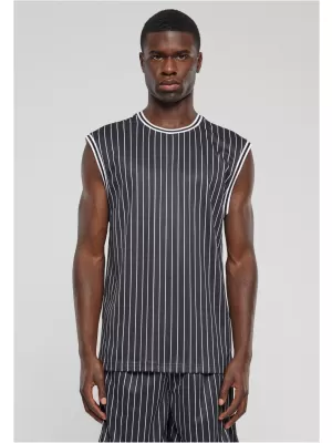 Tank Top URBAN CLASSICS TB6679 ČRNA/BELA