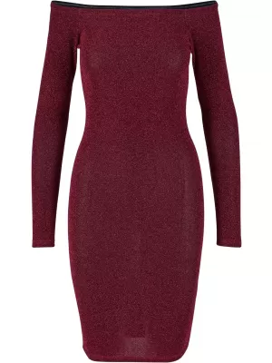 Obleka URBAN CLASSICS TB6144 BORDO