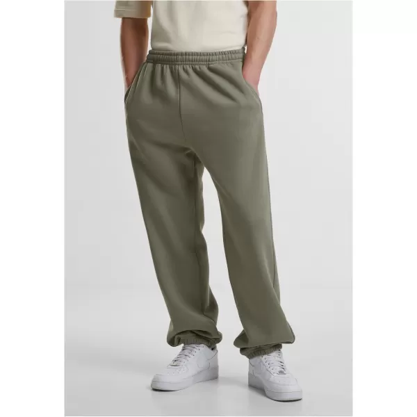 Moške trenirke URBAN CLASSICS TB6749 BLEDO OLIVNO 