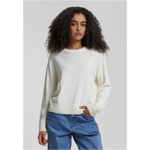  Ženski pulover URBAN CLASSICS TB6902 BELA/PEŠČENA 