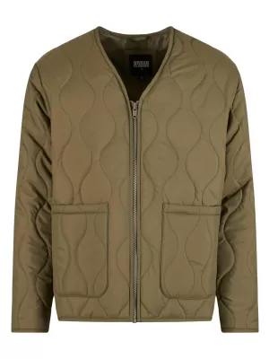 Moška jakna URBAN CLASSICS TB7248 OLIVNO
