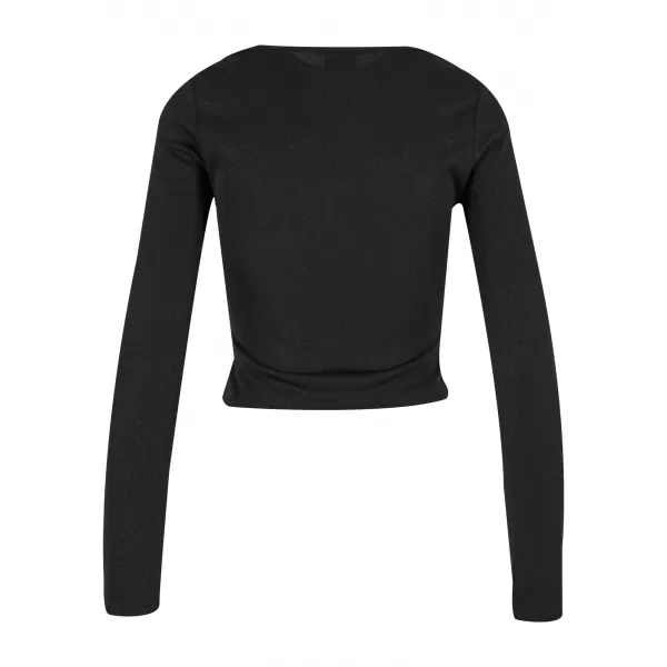  Ženska majica s kratkimi rokavi URBAN CLASSICS TB6996 ČRNA 