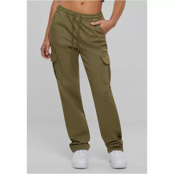  Ženske hlače URBAN CLASSICS TB6158 TINI OLIVE 