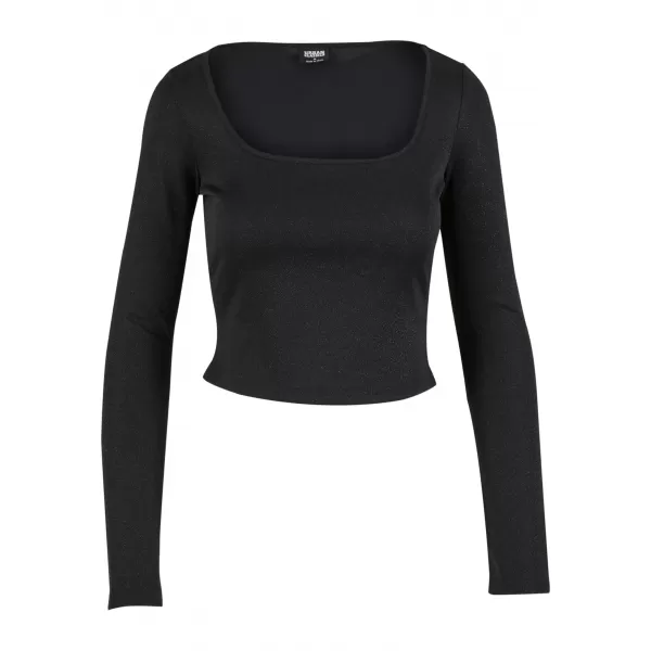  Ženska majica s kratkimi rokavi URBAN CLASSICS TB6996 ČRNA 