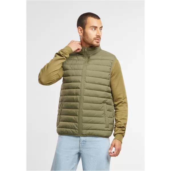  Moški telovnik URBAN CLASSICS TB7011 TEMNO OLIVNO 