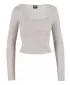 Ženska majica s kratkimi rokavi URBAN CLASSICS TB6996 BELA/PEŠČENA