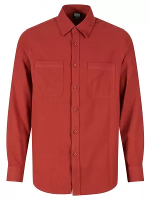 Srajca URBAN CLASSICS TB6357 TEMNA RJE