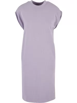 Obleka URBAN CLASSICS TB6856 PRAŠNA LILA