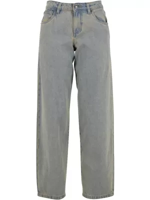 Ženske kavbojke URBAN CLASSICS TB7127 NOVO SVETLO MODRO UMAZANO OPRANO