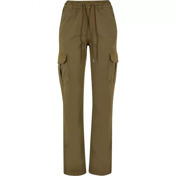  Ženske hlače URBAN CLASSICS TB6158 TINI OLIVE 