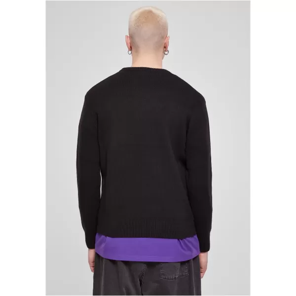 Moški pulover URBAN CLASSICS TB6336 ČRN 