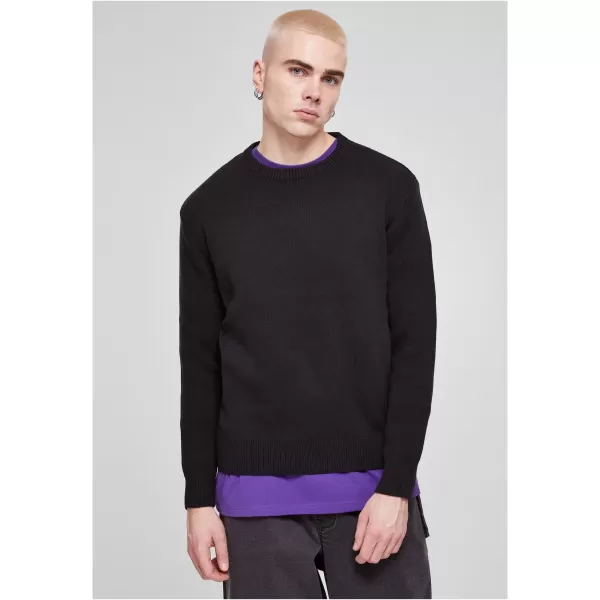  Moški pulover URBAN CLASSICS TB6336 ČRN 