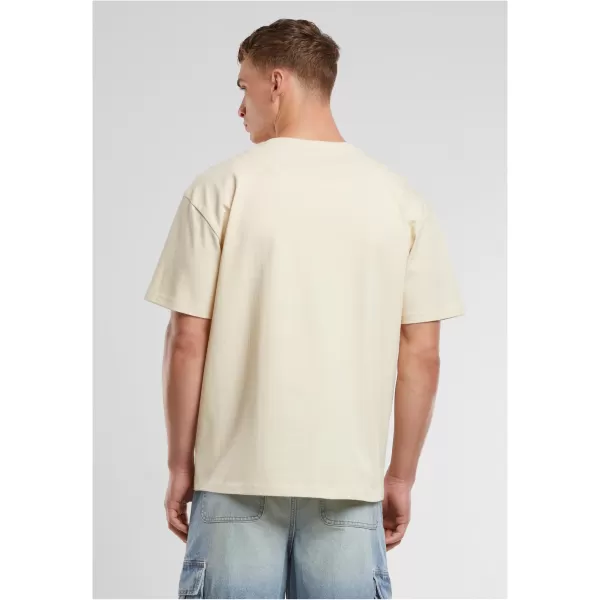  Moška majica s kratkimi rokavi URBAN CLASSICS TB7557 BELA/PEŠČENA 