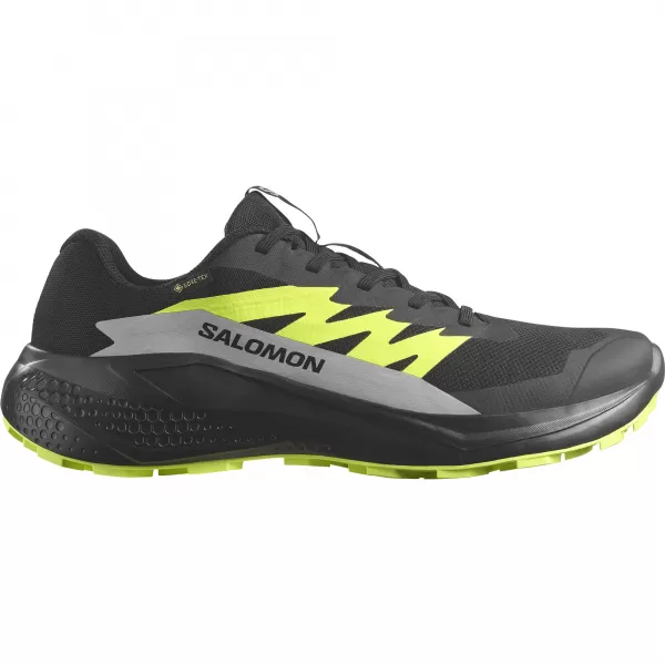  Moški čevlji SALOMON ALPHAGLIDE GTX L47802000 ČRNA/ZLITINA/OSTRO ZELENA 