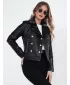 Ženska jakna DSTREET TY4178 ČRN