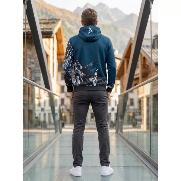  Moška jopica na Zip Premium ALTISPORT VOJ/ALM059MI02 MORNARICA 