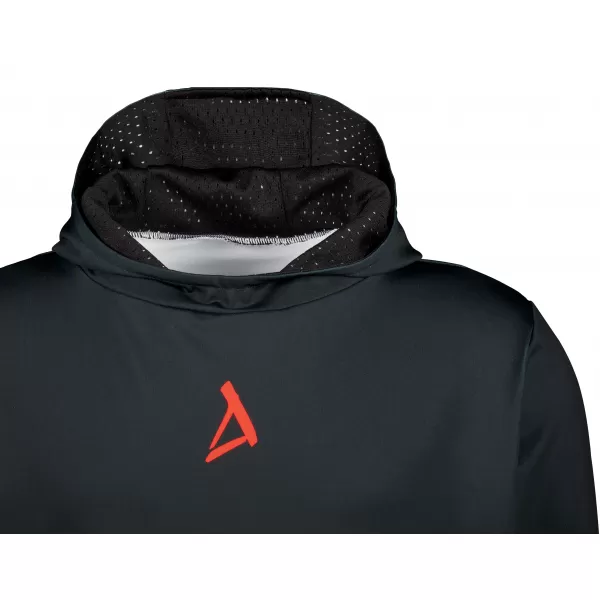  Moški premium pulover ALTISPORT VOJ/ALM069MI01 ČRNA IN RDEČA 