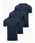 Srajca OMBRE OM-TSBS-0233 3X MORNARSKO MODRO