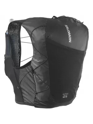 Ženski nahrbtnik SALOMON ACTIVE SKIN 12 WOMEN SET LC2178600 ČRNA/KOVINSKA