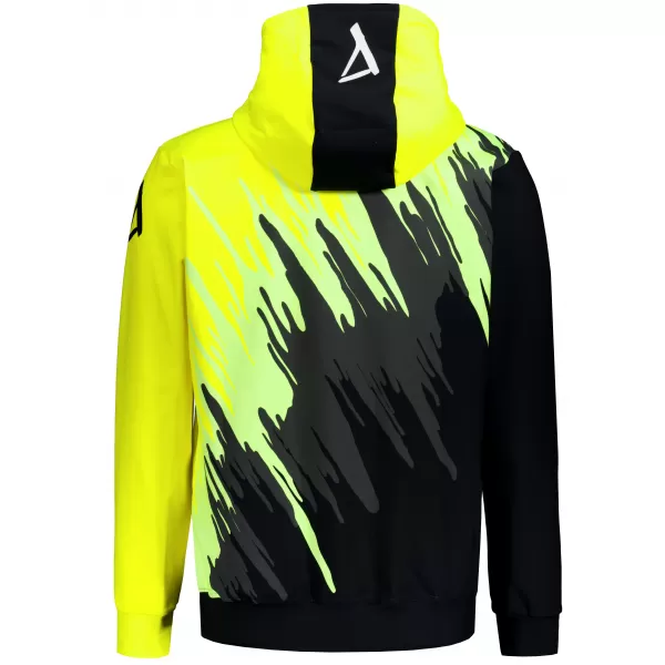  Moška jopica na Zip Premium ALTISPORT VOJ/ALM006MI02 ČRNO -YELLOW 